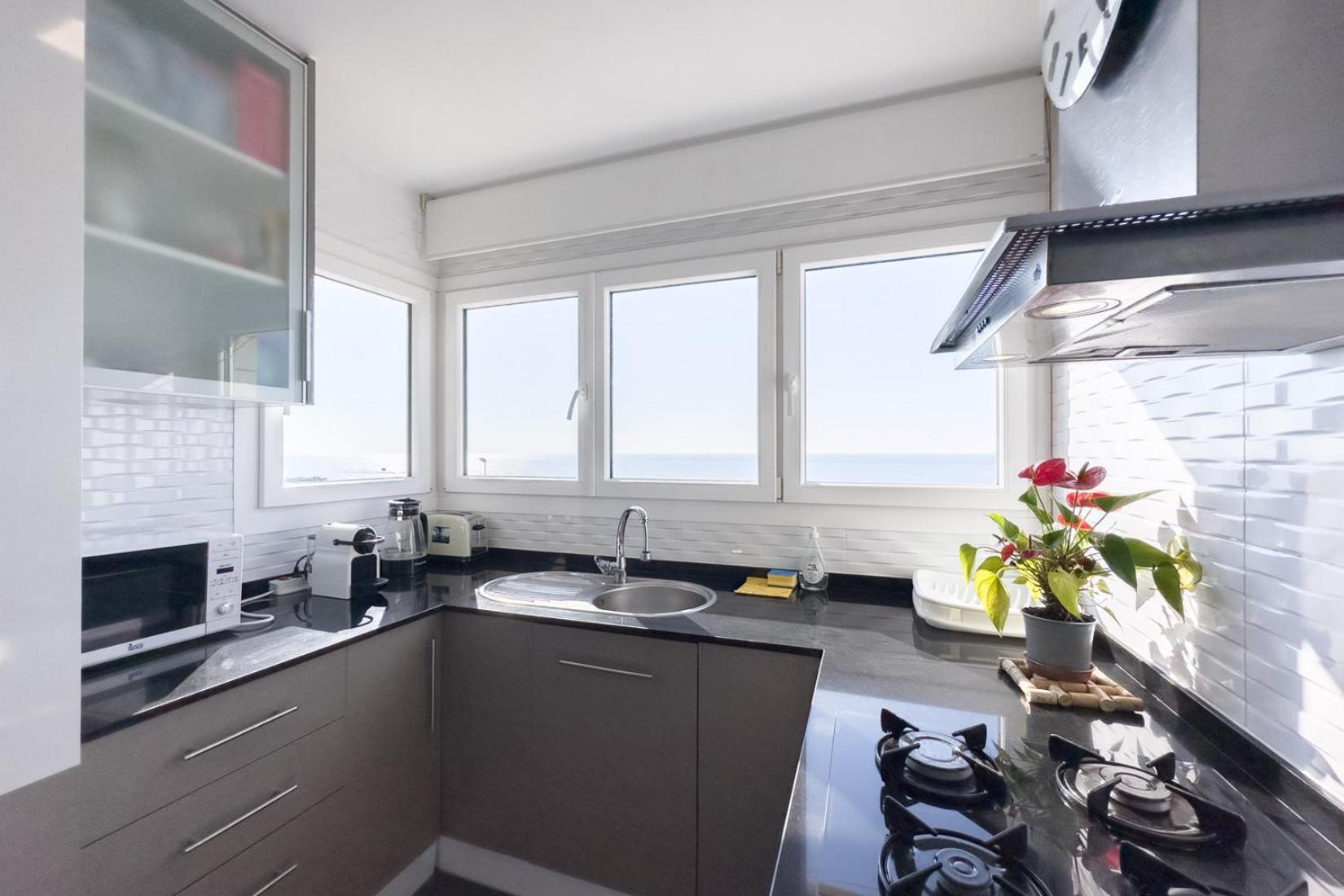 Impresionante Apartamento Delante Del Mar Vilassar De Mar Exteriör bild