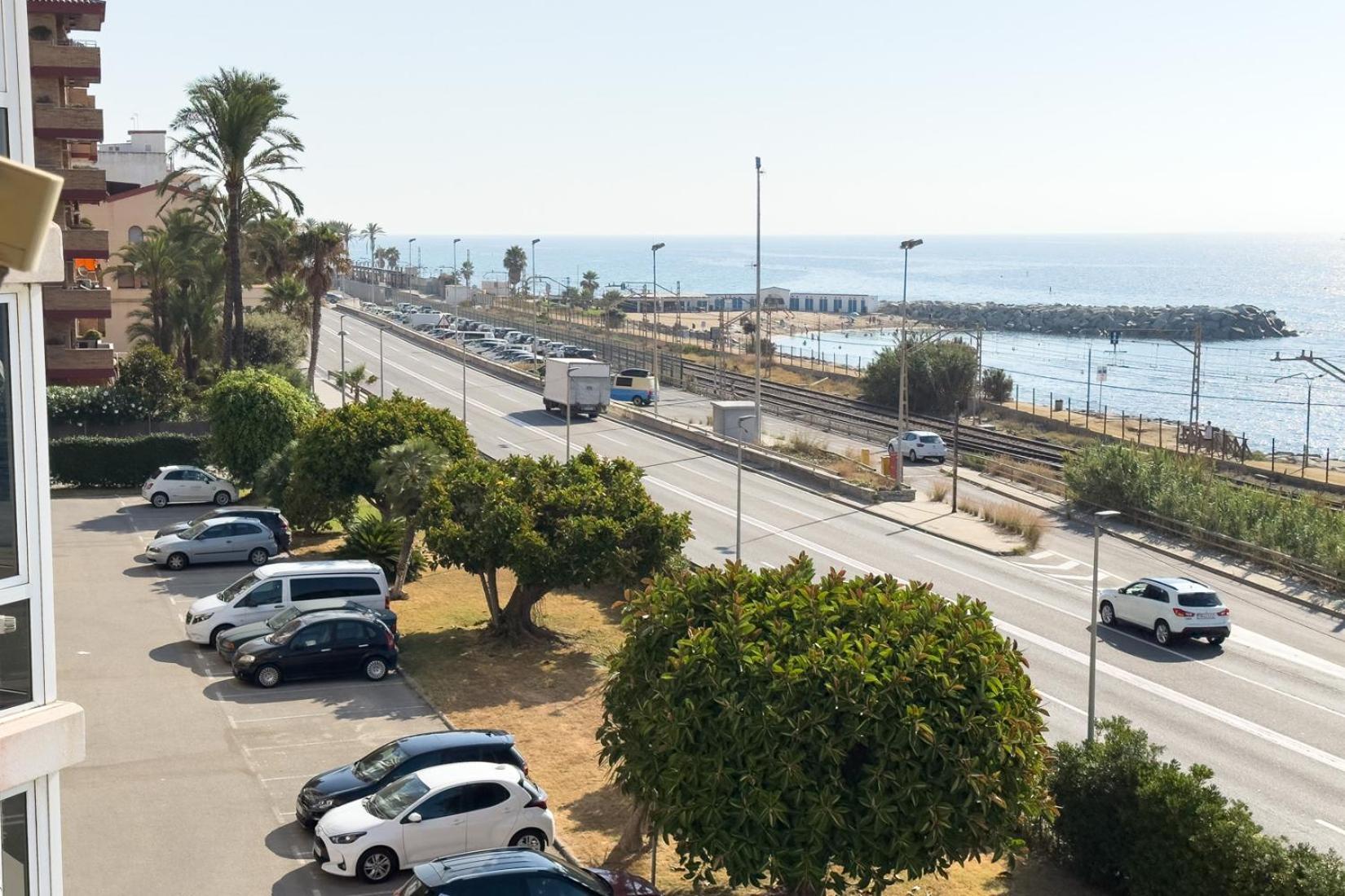 Impresionante Apartamento Delante Del Mar Vilassar De Mar Exteriör bild
